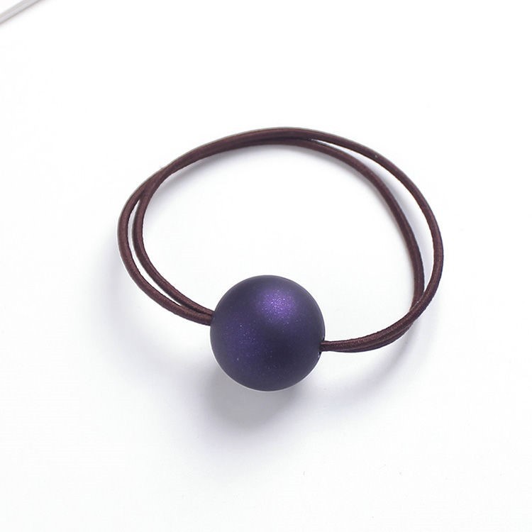 Banda de goma banda para el cabello cuerda para el cabello esmerilado corbata de bolas Corea del Sur accesorios para el cabello fresco Cola de Caballo simple serie Mori Girl