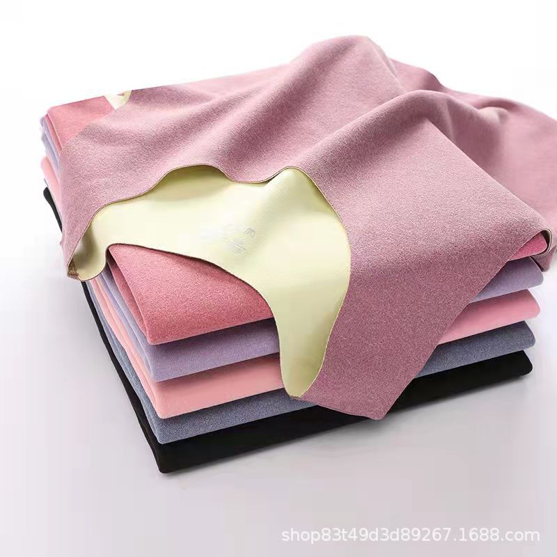 Double color Two-sided Brushed Self cultivation No trace keep warm AB vest Large Base coat keep warm Plush thickening