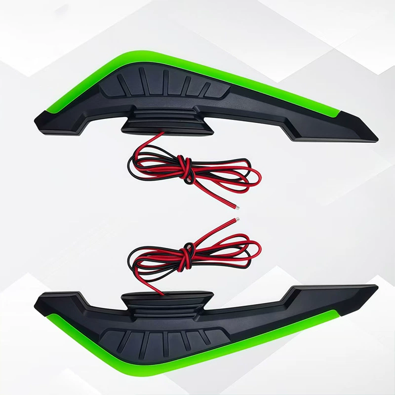 Modified electric car, universal LED lights with light, light strip, sticker