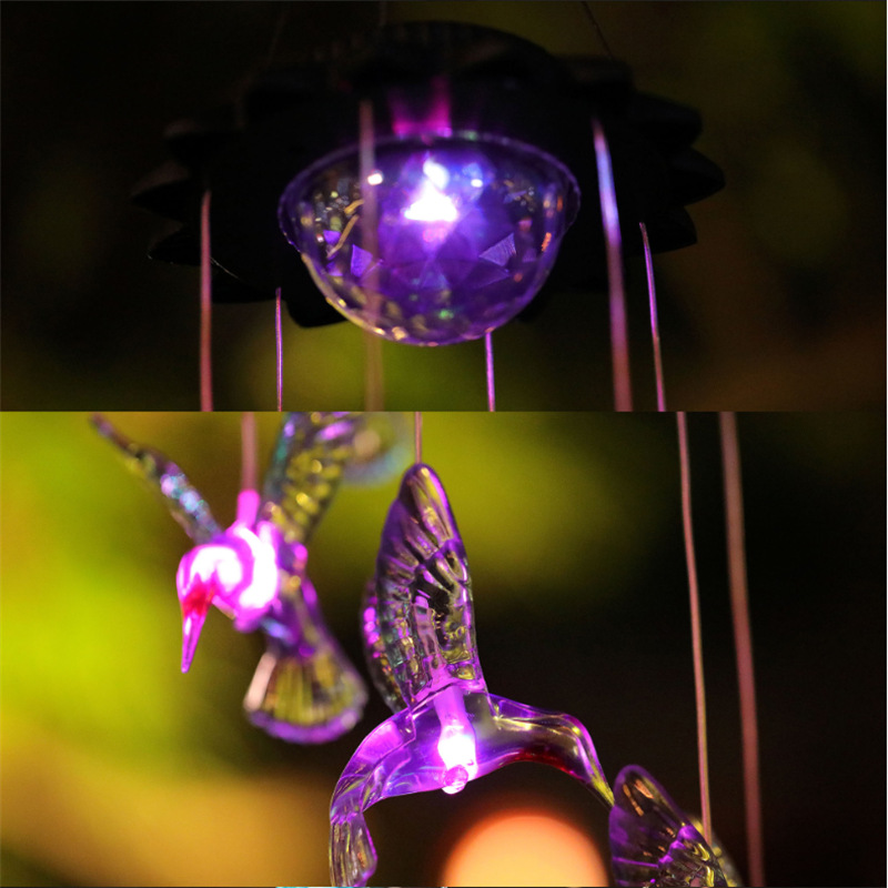 太阳能新款蜂鸟灯