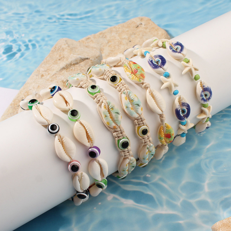 Lucky Red String Evil Eye Bracelet Handmade Protection Jewelry_voghion.com