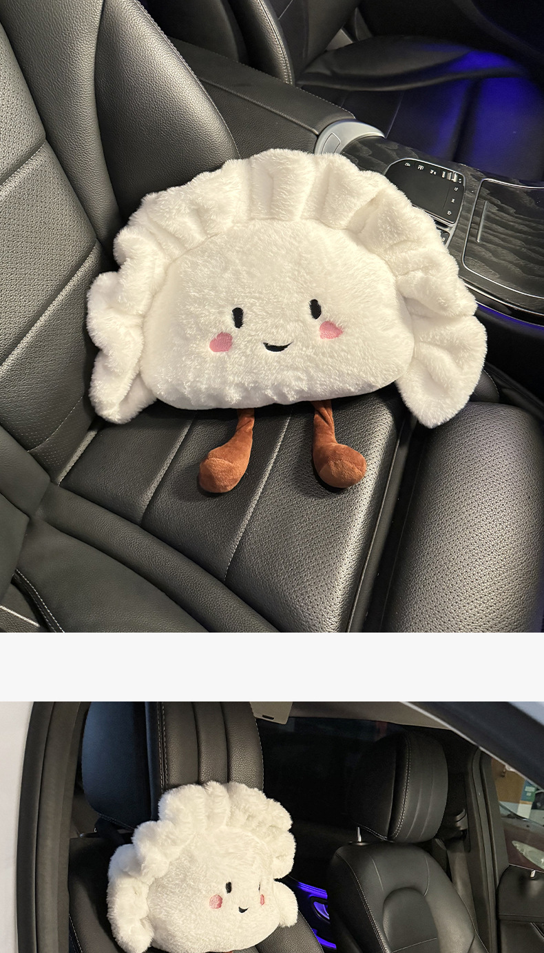 Car Seat Cushion Winter Plush Seat Cover Rear Single Piece