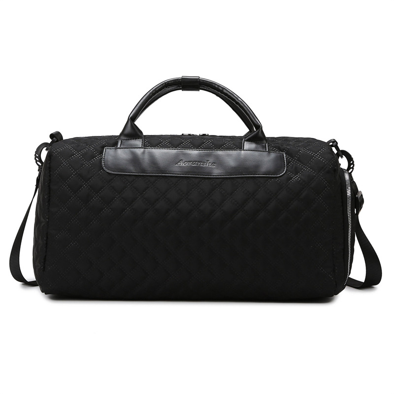 Bolsa de viaje de corta distancia para mujer, bolsa de gimnasio antisalpicaduras de gran capacidad ligera, bolsa de entrenamiento, bolsa de equipaje de un solo hombro diagonal para viajes de negocios