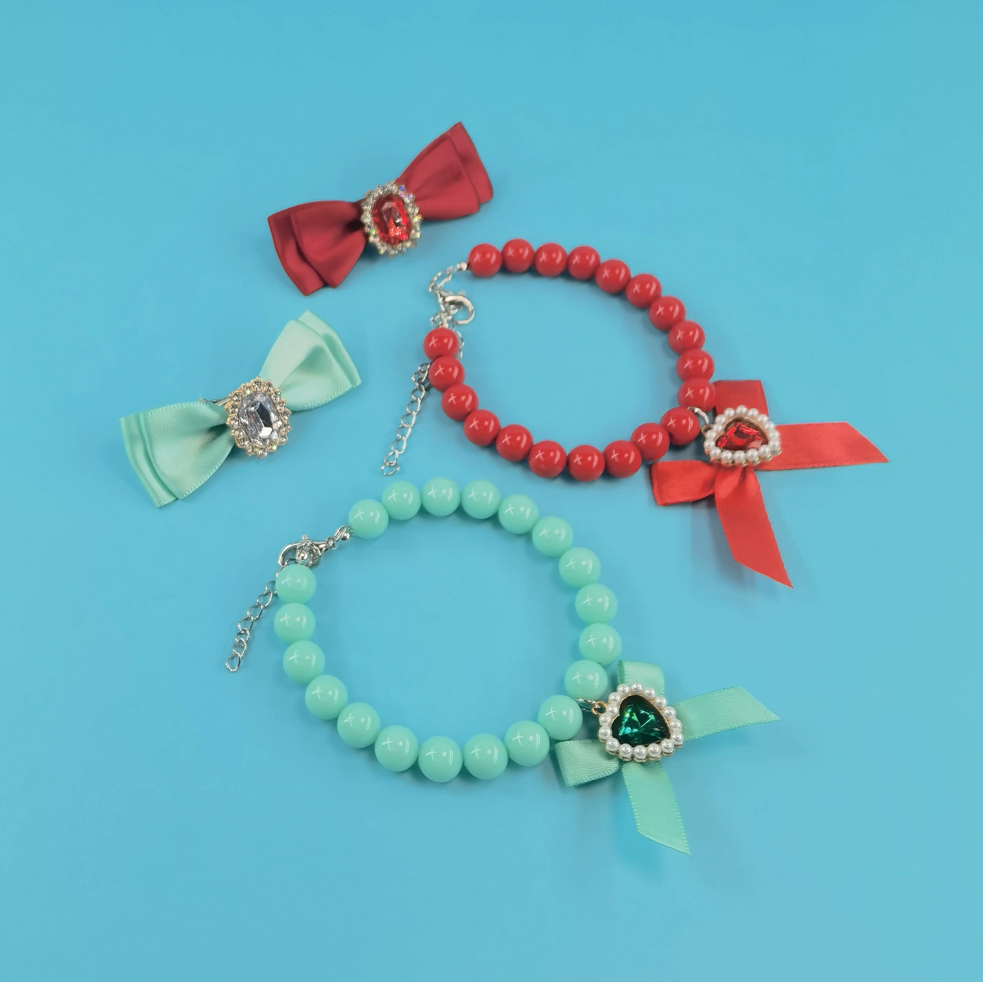 Новый набор цветов для домашних животных ожерелье