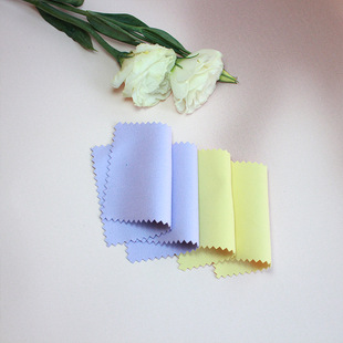 Silver polishing cloth silver polishing cloth 6.5*10 double-sided velvet polishing cloth nude silver polishing cloth for customers