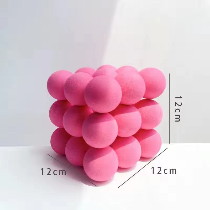 完成したクラインブルーの装飾品リトルレッドブックスタイルスポンジボールリビングルームベッドルームフラワーアレンジメントアート装飾品工場直販|undefined
