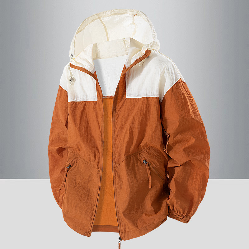 Ropa de protección solar al por mayor, ropa de protección solar para hombre 2025, ropa de protección solar de verano para hombres, funda transpirable para aire libre