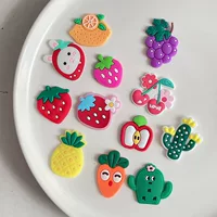 ПВХ мягкий клей для капельного пластика фрукты арбуз для хранения чехол для мобильного телефона аксессуары для волос