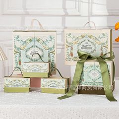 新型お土産卸売り結婚お返し森系手提げ空箱喜糖箱誕生日宴プレゼント
