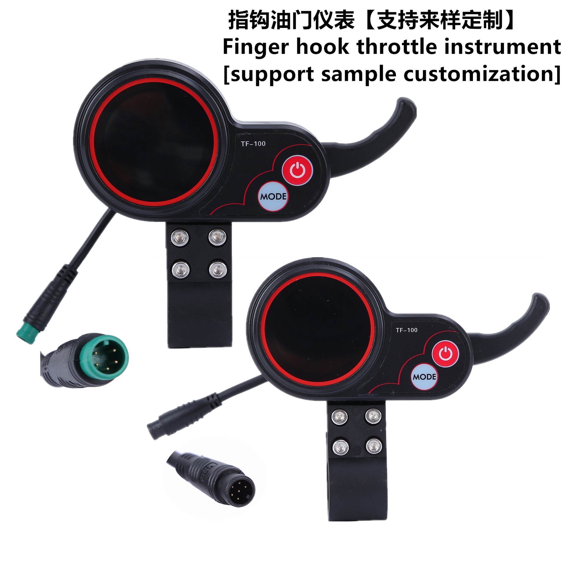 10inch Hilop Scooter Throttle Kugoom 46-Pin Instrument Tf-100 Model 5-Pin Accessories Motorcycle