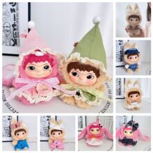 仅娃衣/WAKUKU二代搪胶玩偶狐狐兔兔天使翅膀衣服背带裤甜连衣裙