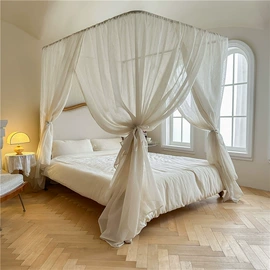 蚊帐、床幔;四件套;绒毯