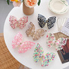 Double-layer accessory, hairgrip with butterfly, big shark, hairpins