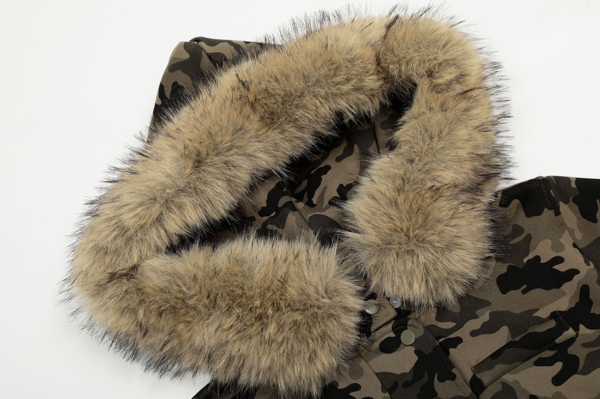 Sweat à capuche style rétro américain pour homme, veste courte à col en fourrure, style cardigan, collection automne 2025_voghion.com