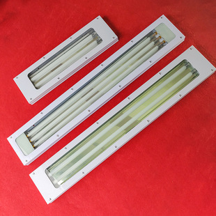 Ultra-thin ceiling type three-tube explosion-proof clean fluorescent lamp single-tube double-tube multi-tube workshop warehouse lamp
