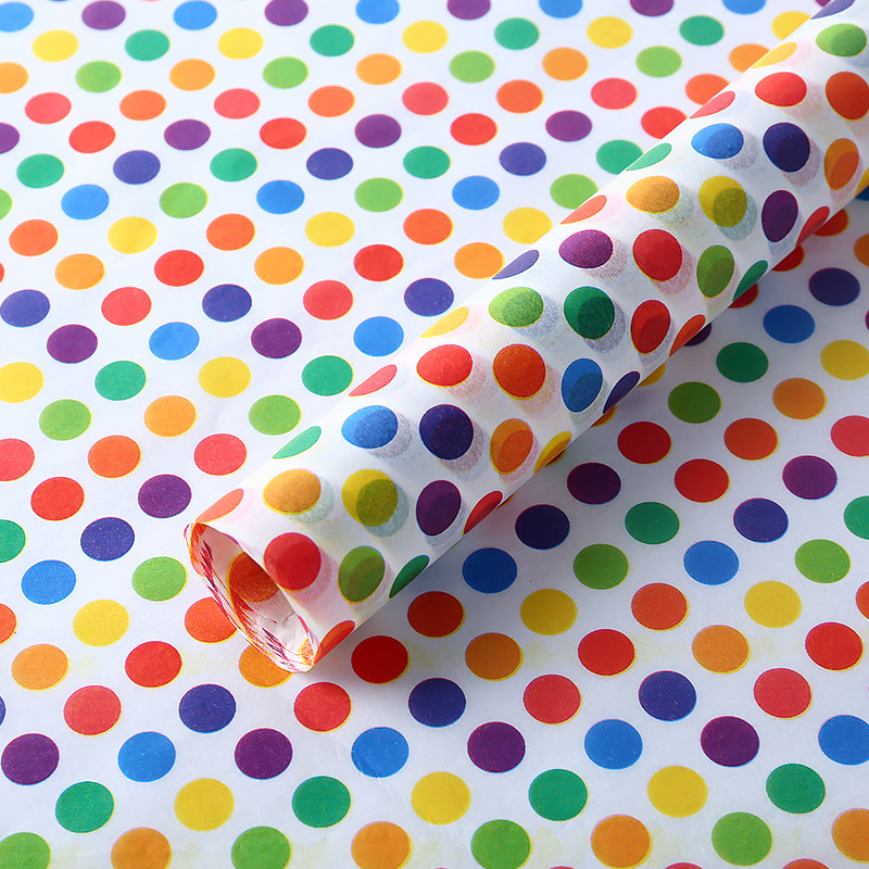 Patrón geométrico transfronterizo Papel de regalo de cumpleaños del día de los niños Papel de regalo diy Papel de regalo Libro en stock al por mayor