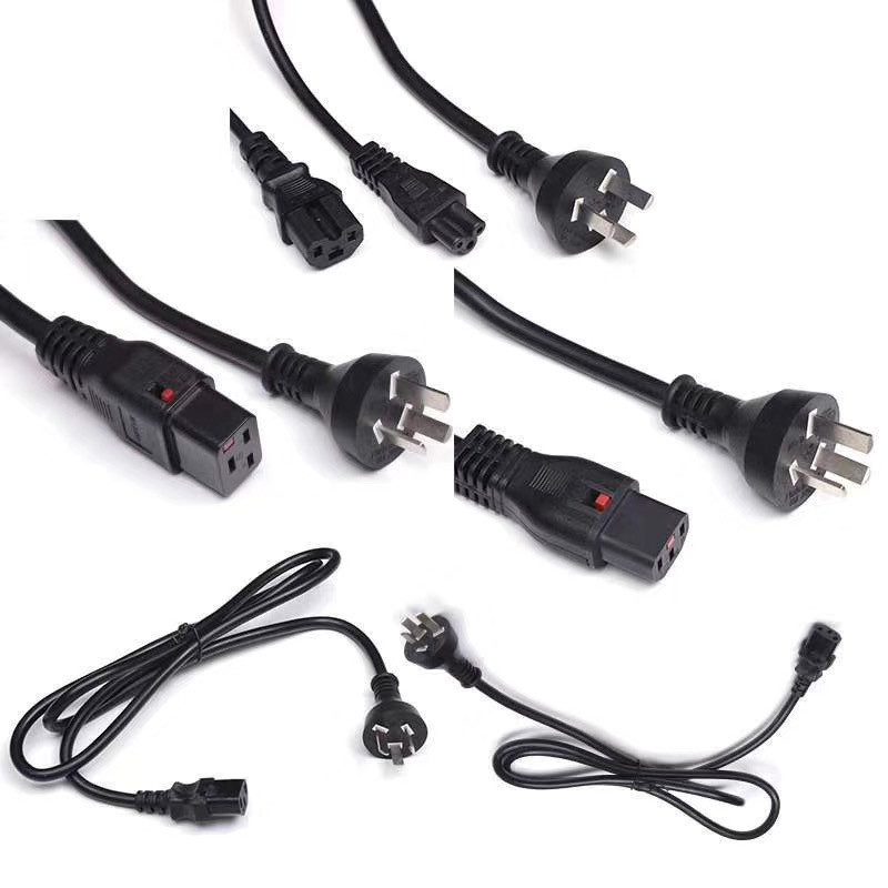 直销美规电源线插头线 美标认证电源线两芯极性转换插8字尾电源线