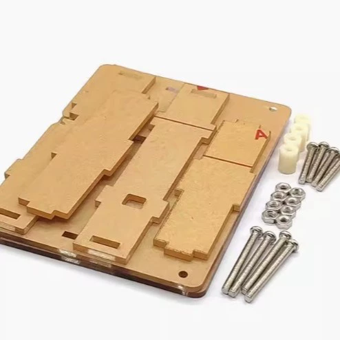 Тестер транзисторов LCR-T4 корпус PCB ESR Transistor Tester акриловый комплект