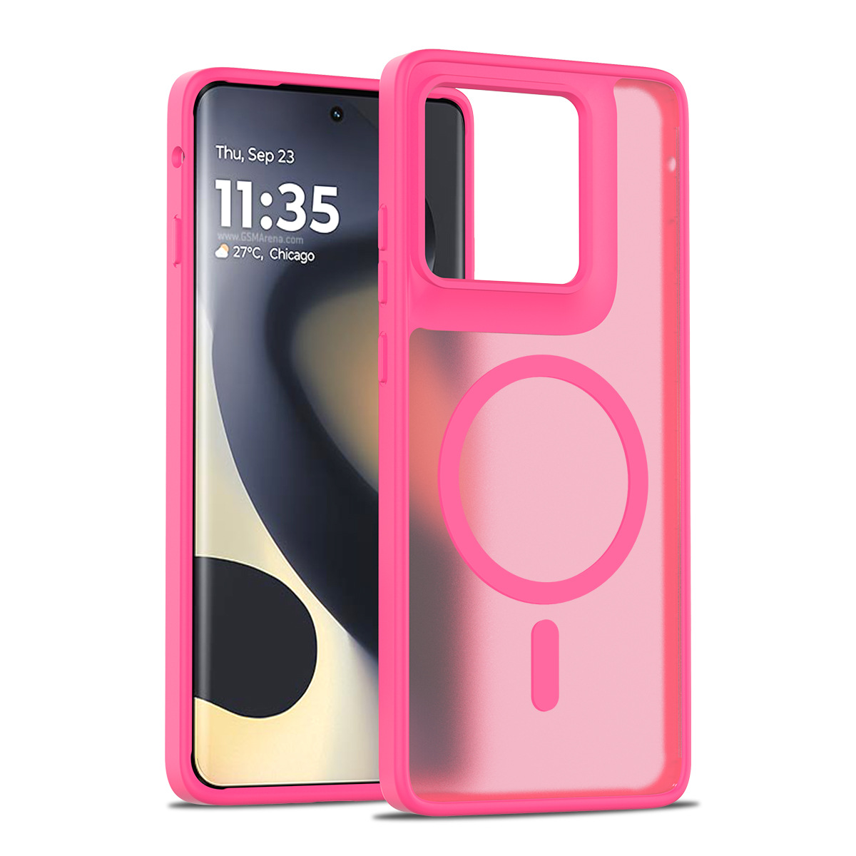 Adecuado para MOTO G 5G 2025 Estuche para teléfono móvil a prueba de caídas con sensación de piel magnética G 5G Juego dos en uno Estuche para teléfono móvil de cerveza Fábrica