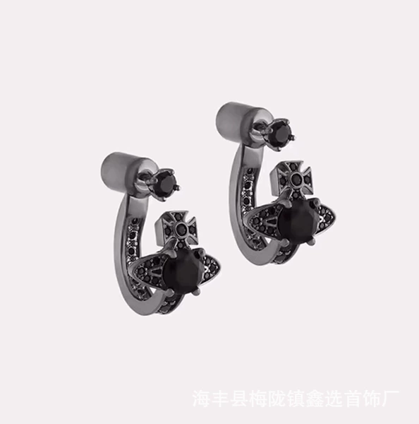 Black earrings