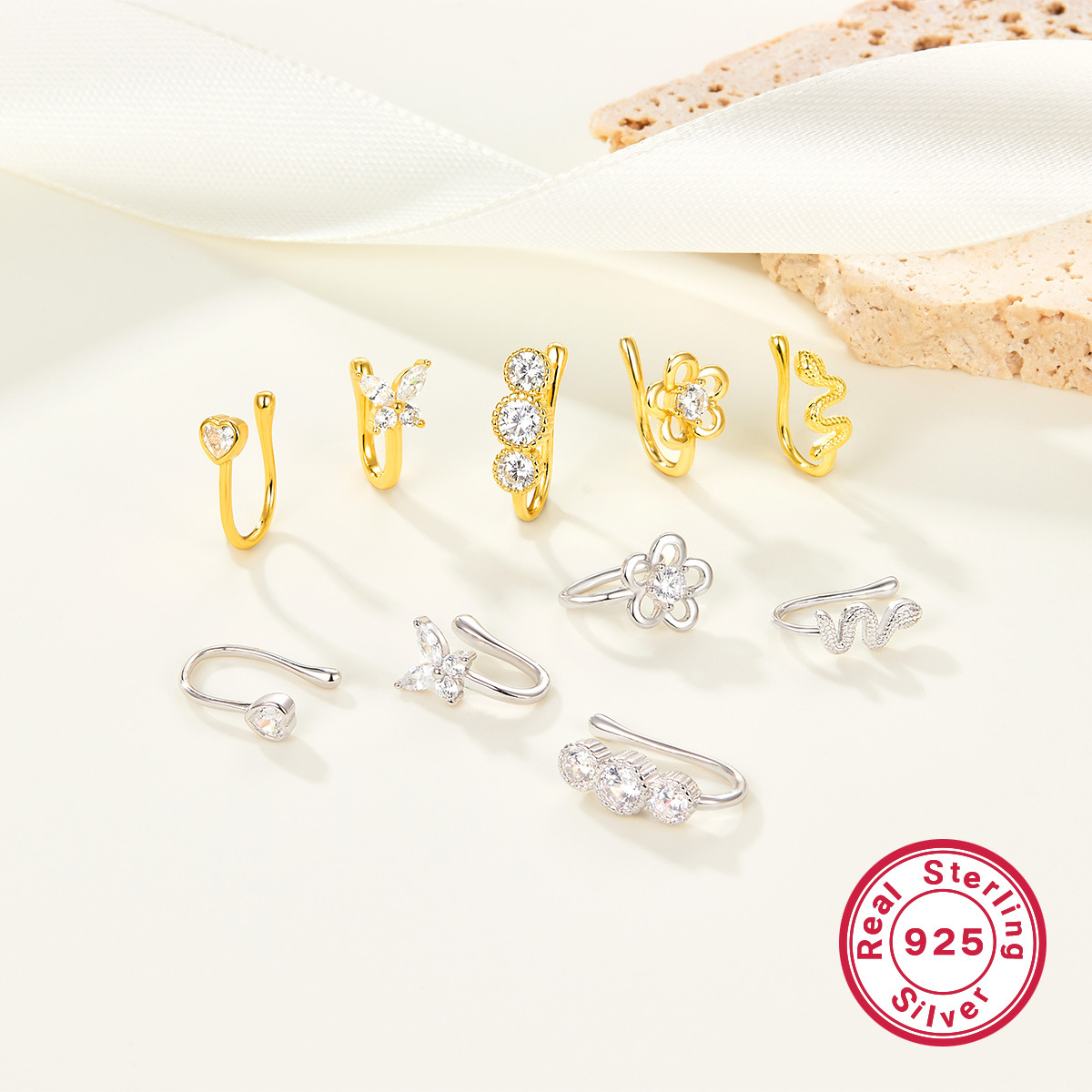 3g Weight 0.03µm Gold Plating Thickness Electroplating Gold Plating Process 18K Real Gold Plated, Platinum Plated Plating Material Zircon Inlay Material Nose Ring Classification 1 Piece Quantity Holiday, Daily, Party Occasion 925 Sterling Silver Material Geometric, Cross, Star, Heart Shape, Flower Pattern Unisex Gender Casual, Streetwear Style Three-dimensional Craft 1 Piece Nose Rings & Studs Casual Streetwear Geometric 925 Sterling Silver Nose Pin 16