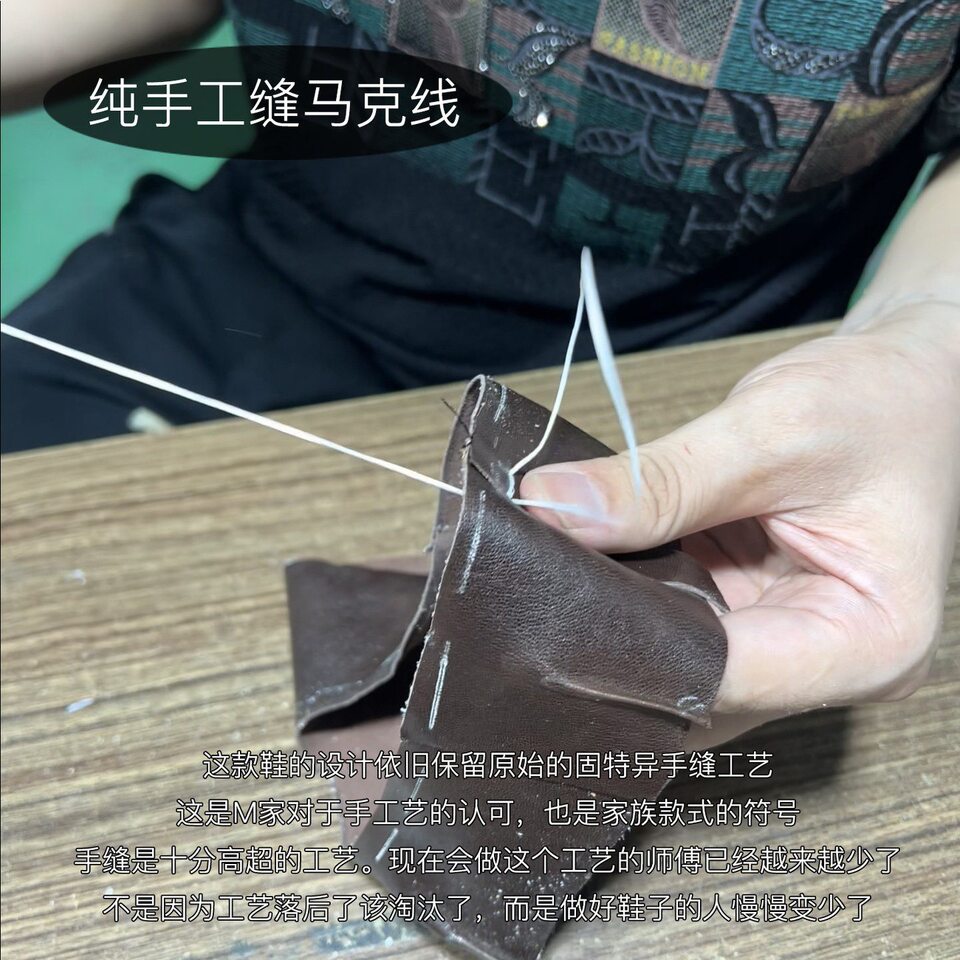 Giày búp bê nữ da bò thật mũi tách ngón gót vuông thô cổ thấp gót 3–6 cm — Da màu đen, hàng có sẵn, Da màu đỏ, hàng có sẵn