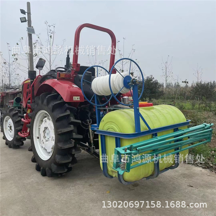 1000斤小麦农作物打药机 拖拉机后悬挂打药机 轴传动打药机