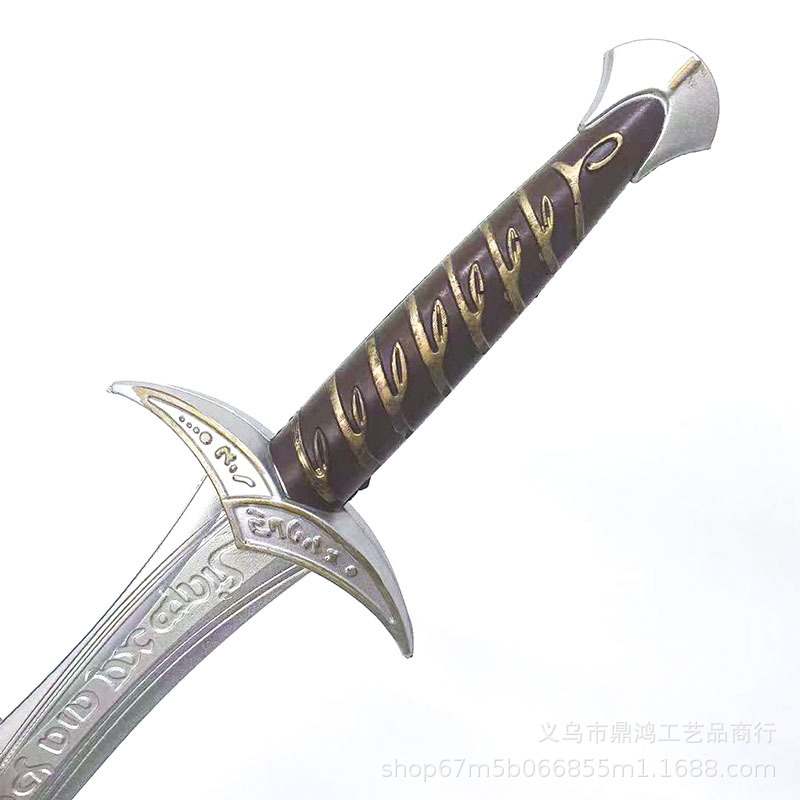 霍比特人刺叮剑 魔戒指环王PU道具刀剑 儿童玩具刀剑动漫影视道具-阿里巴巴