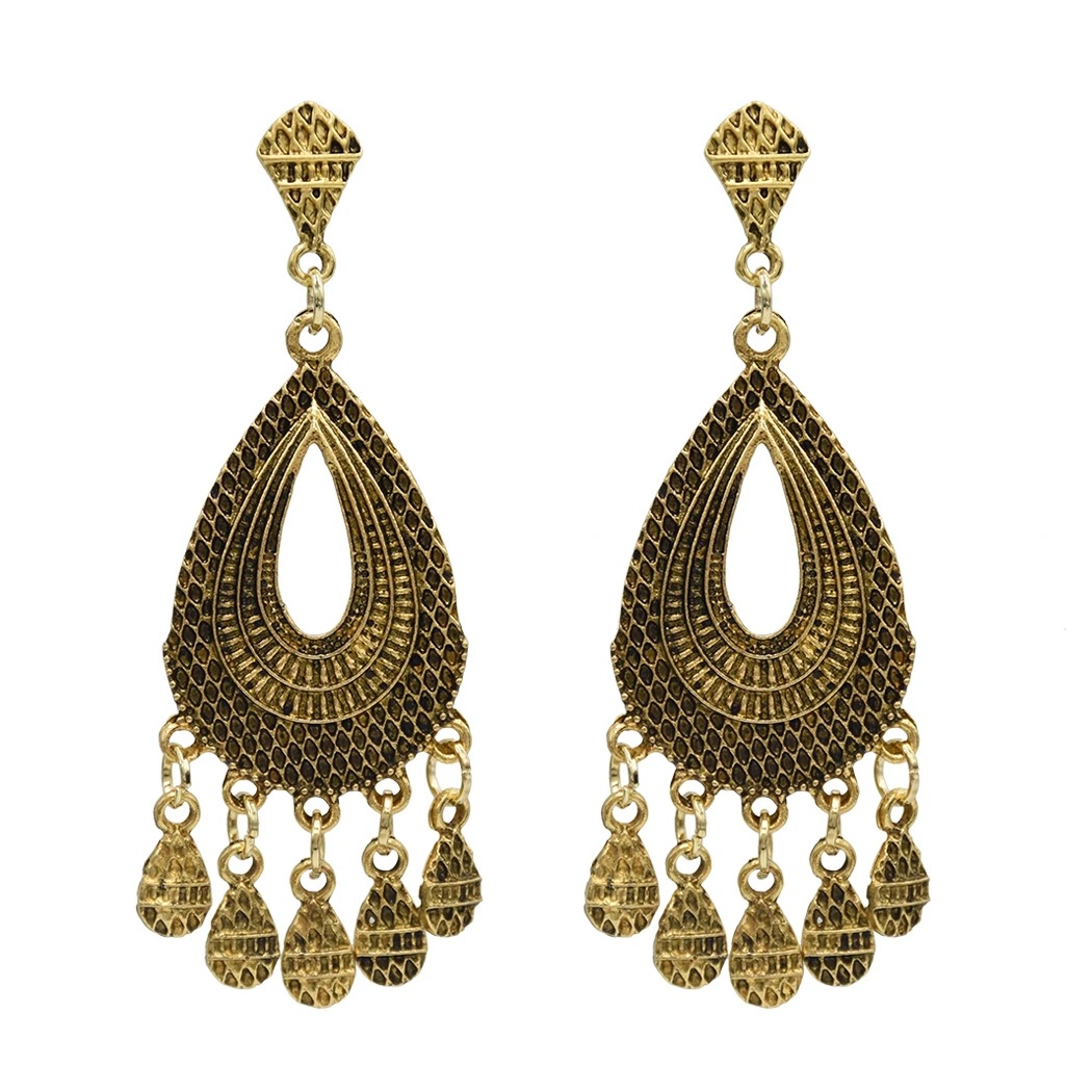 ethnic retro earrings