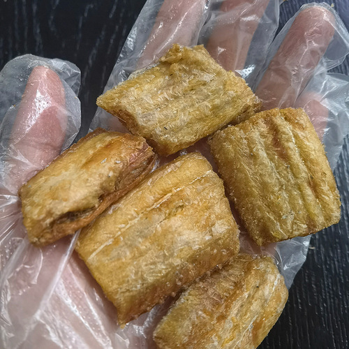 Internet celebrity grilled yellow croaker crispy hairtail crispy 500g crispy small yellow croaker ready-to-eat dried fish seafood snack food fish wholesale