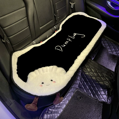 Waist support | Warm Car Lumbar Cushion - plush-dumpling-rear-seat-cushion