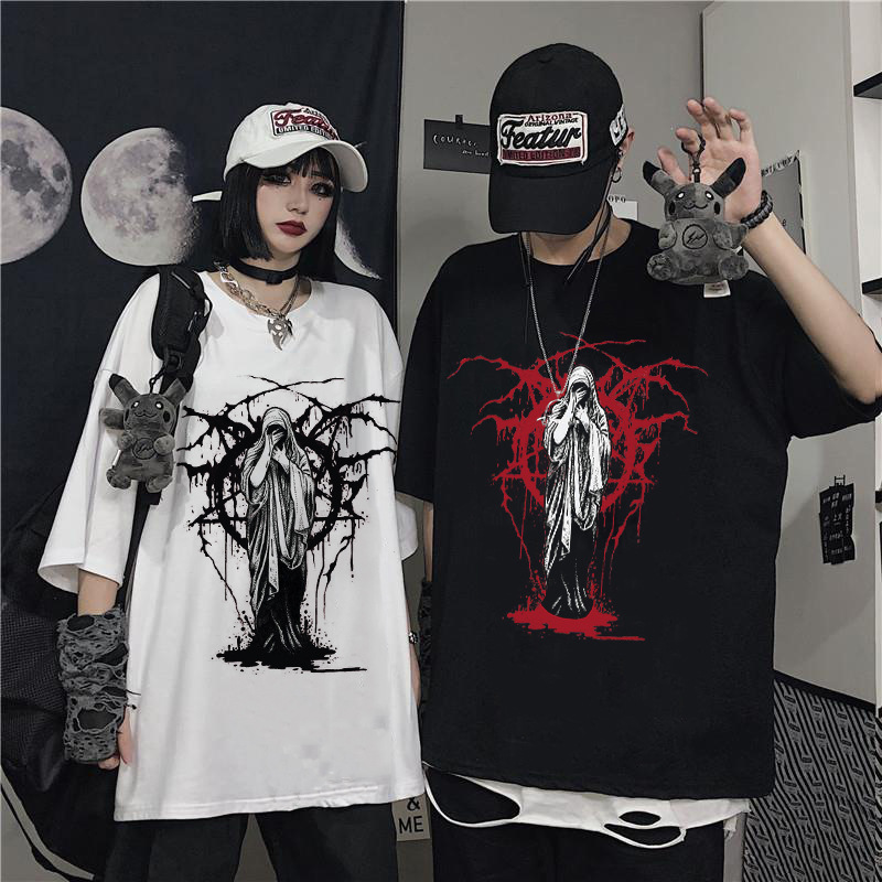 Brand retro short sleeve T-shirt