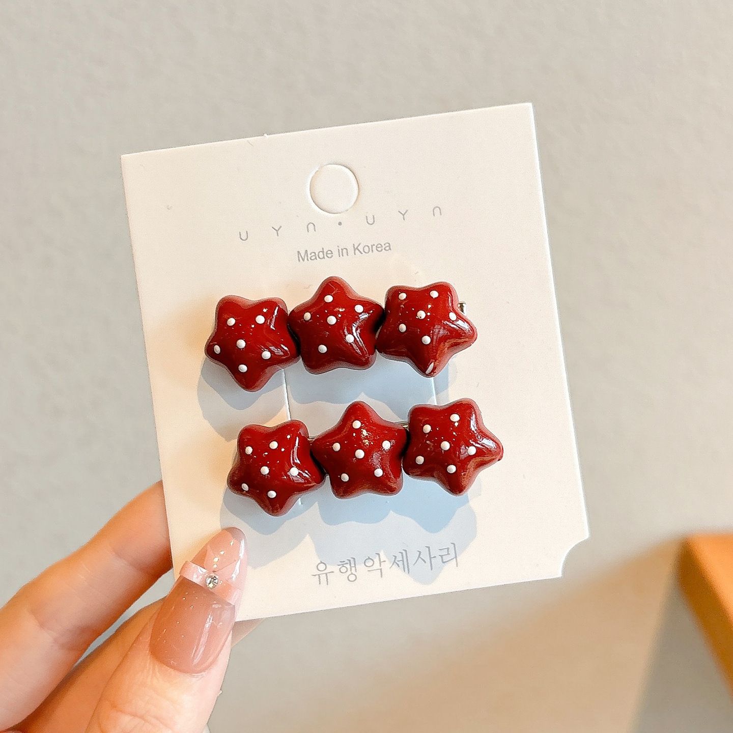 Clip de cabello de arco feminino frange clip lateral clip de boca de pato joyería de otoño 2025 nuevas joyerías al por mayor