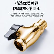 铜快开大便冲洗阀 手扳式蹲便器 厕所冲洗阀 蹬便器开关冲水阀
