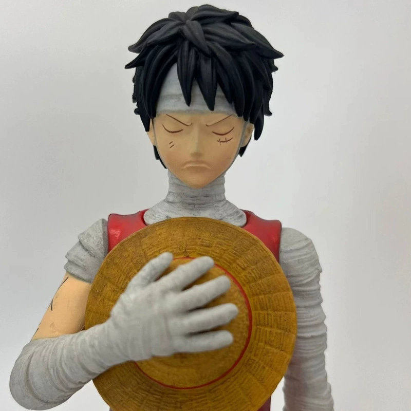 Серьезно раненый Зоро, известная сцена из One Piece, карикатурная фигура Касимы Сандзи, настольная миниатюра-орнамент повязка Лuffy