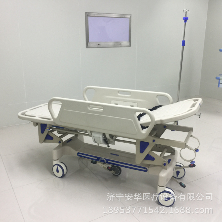 医用转运车多功能抢救床急诊病人手术对接平车担架升降胃镜检查床