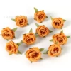 Vintage curled rose