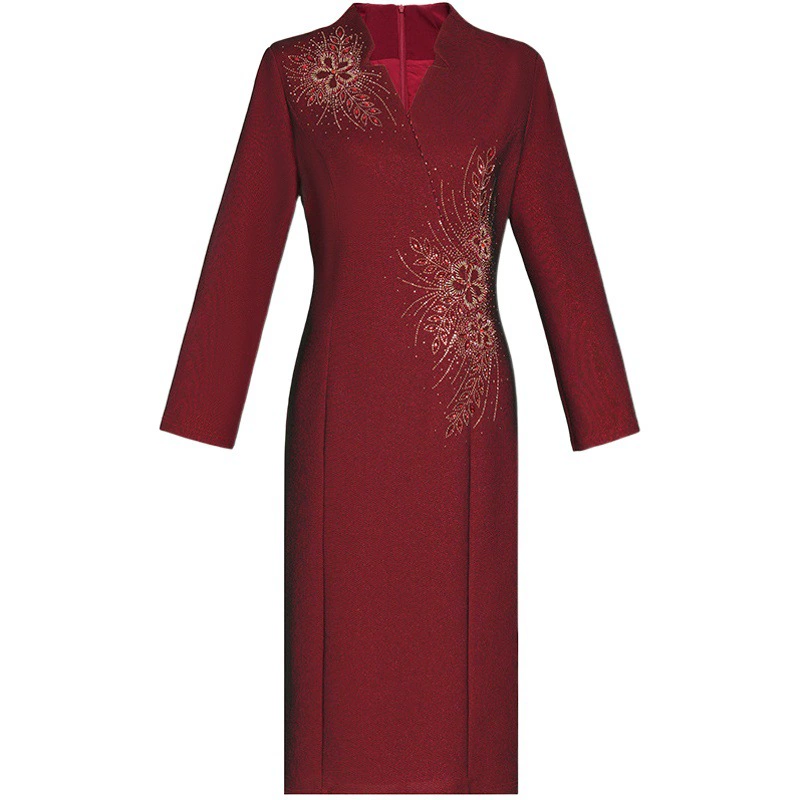 Красные мамы свадебные платья вечерние платья для женщин высокого класса