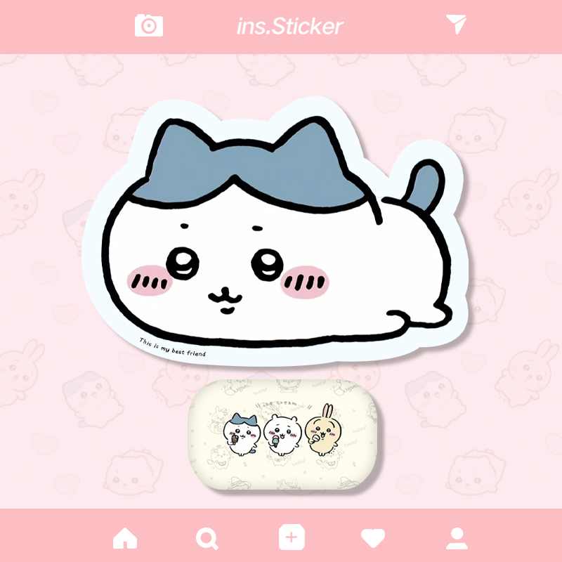 Pad de ratón resistente al agua Chiikawa Usaki pequeño ocho Jiyi dibujos animados de forma extraña adorable estera de escritorio pequeña