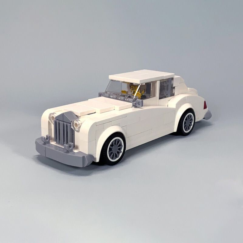 MOC-93117 Rolls Silver Cloud II Retro Luxury Car Compatible Lego Puzzle Assembled Building Blocks Children's Toy Gift MOC-93117 Rolls Silver Cloud II Retro Luxury Car Compatible Lego Puzzle Assembled Building Blocks Children's Toy Gift