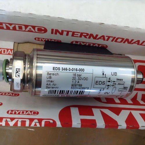 德国贺德克HYDAC压力传感器EDS346-3-016-000正品出售