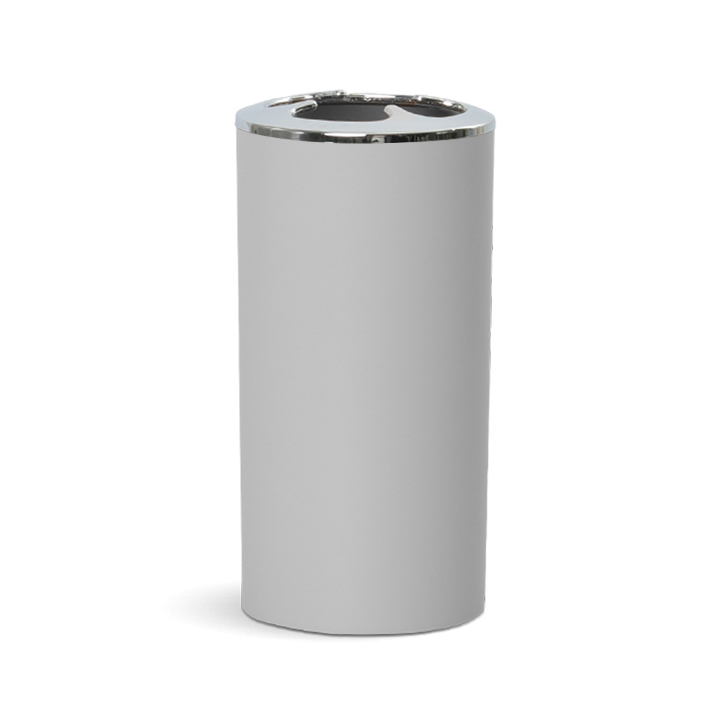 Cepillo de cepillado de color sólido taza de lavado de plástico enjuague bucal portavasos baño Diente Taza estante de almacenamiento de alto aspecto cepillo de dientes rack de almacenamiento