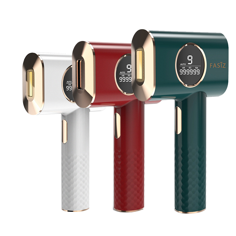 跨境热销IPL激光脱毛仪家用手持美容院祛斑激光嫩肤脱毛仪