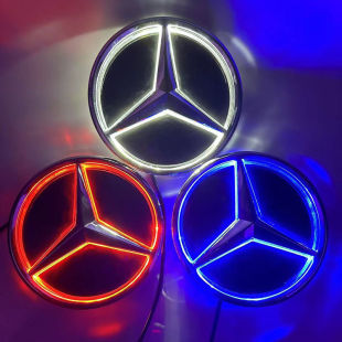 Applicable to Mercedes-Benz luminous LED mirror large standard new A B C E CLA GLA GLK GLC modified NET Standard