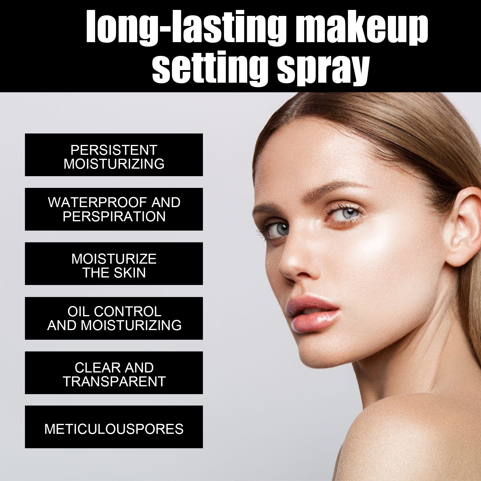 EELHOE matte makeup setting spray, facial refreshing oil control, long-lasting non-removing makeup, waterproof matte makeup setting spray_voghion.com