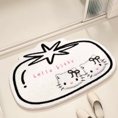 Decoration Non-Slip Cooling Bathtub Bathroom | Avtomobil döşəmə paspasları - kt-cat-26-4060cm-skin-friendly-imitation-cashmere