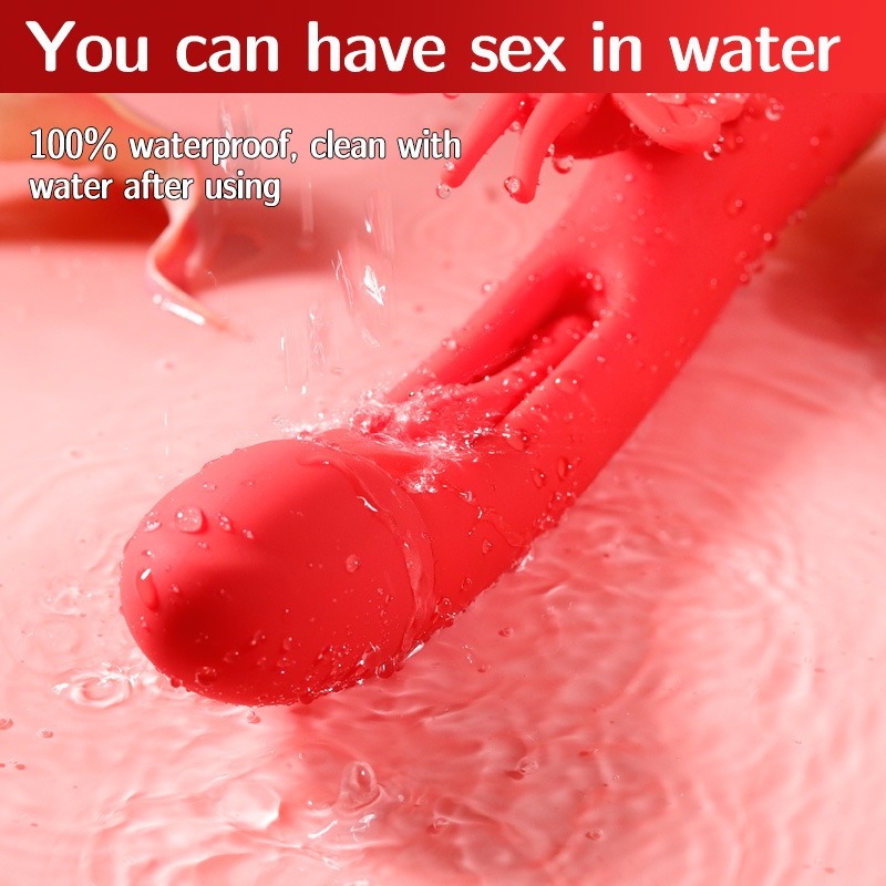 Vibratore a farfalla a doppia testa, vibrazione multifrequenza, masturbatore femminile con tocco cavo, bastone per massaggio del punto G, giocattolo sessuale_voghion.com