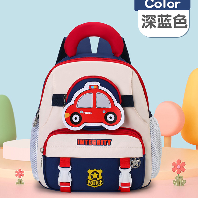 Mochila infantil de dibujos animados para niños mochila transpirable preescolar de 3 años de edad, niña encantadora de 5 años de edad, mochila ligera