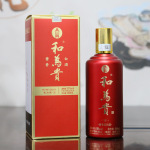 贵州茅台镇酱香型白酒和为贵吉53度粮食酒婚宴酒礼盒装1*500ml