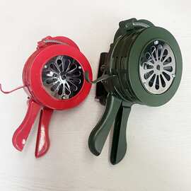 便携式铝合金报警器消防铝合金手摇报警器可折叠手摇防空警报器